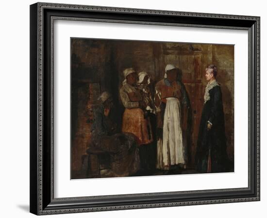 Old Mistress, 1876-Winslow Homer-Framed Giclee Print