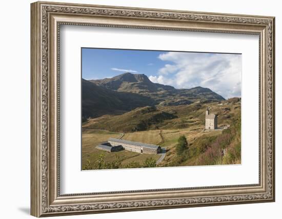 Old Monastery and Retreat, now a Hostelry, situated below the summit of the Simplon Pass, 2005m, Sw-James Emmerson-Framed Photographic Print