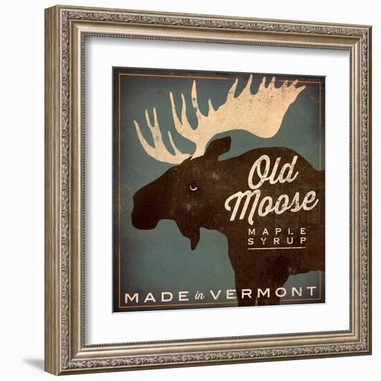 Old Moose Maple Syrup Made in Vermont-Ryan Fowler-Framed Art Print