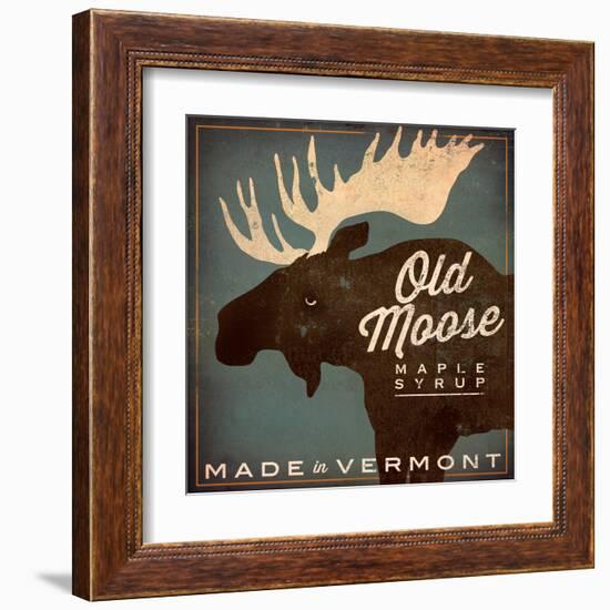 Old Moose Maple Syrup Made in Vermont-Ryan Fowler-Framed Art Print