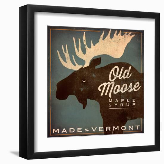 Old Moose Maple Syrup Made in Vermont-Ryan Fowler-Framed Art Print