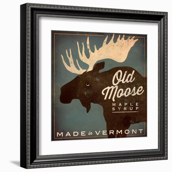 Old Moose Maple Syrup Made in Vermont-Ryan Fowler-Framed Art Print