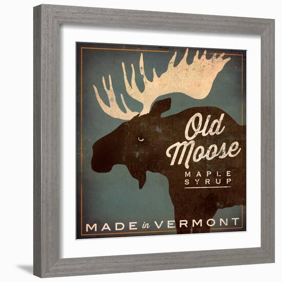 Old Moose Maple Syrup Made in Vermont-Ryan Fowler-Framed Art Print