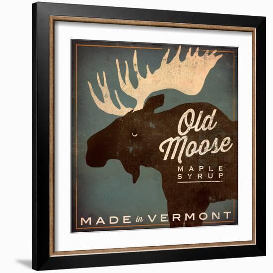 Old Moose Maple Syrup Made in Vermont-Ryan Fowler-Framed Art Print