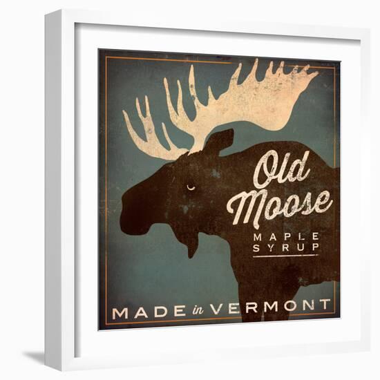 Old Moose Maple Syrup Made in Vermont-Ryan Fowler-Framed Art Print