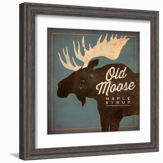 Old Moose Maple Syrup-Ryan Fowler-Framed Art Print