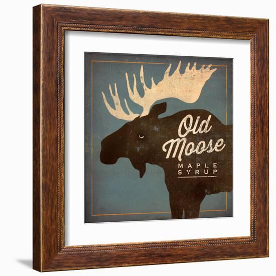 Old Moose Maple Syrup-Ryan Fowler-Framed Art Print