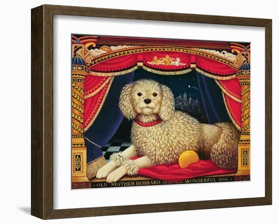 Old Mother Hubbard's Wonderful Dog, 1998-Frances Broomfield-Framed Giclee Print