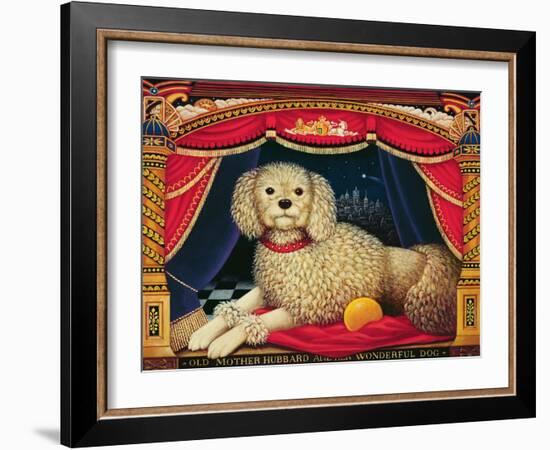 Old Mother Hubbard's Wonderful Dog, 1998-Frances Broomfield-Framed Giclee Print