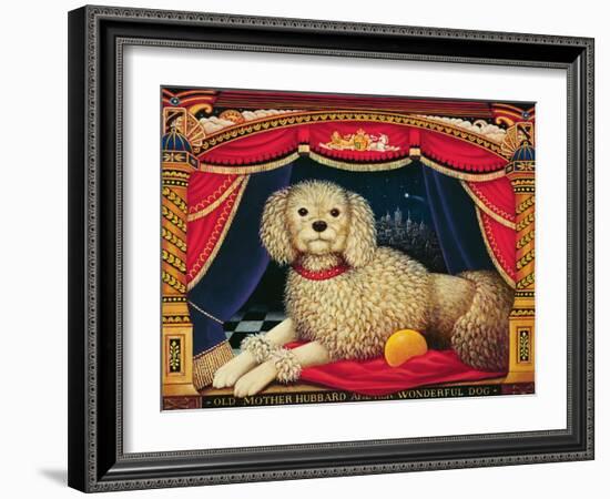 Old Mother Hubbard's Wonderful Dog, 1998-Frances Broomfield-Framed Giclee Print