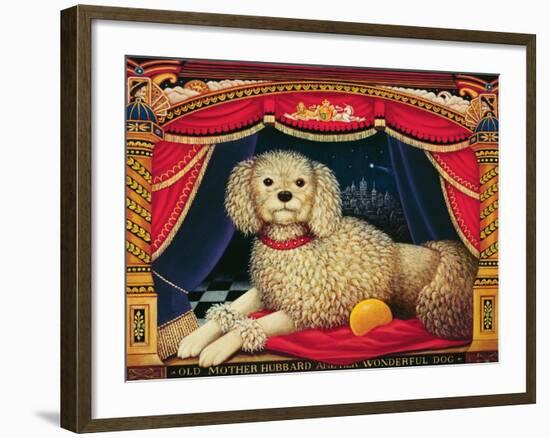 Old Mother Hubbard's Wonderful Dog, 1998-Frances Broomfield-Framed Giclee Print