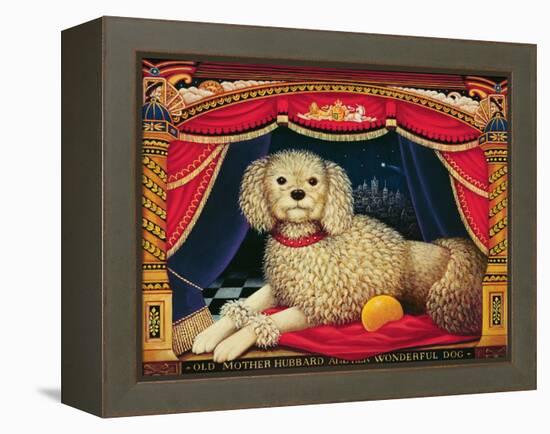 Old Mother Hubbard's Wonderful Dog, 1998-Frances Broomfield-Framed Premier Image Canvas