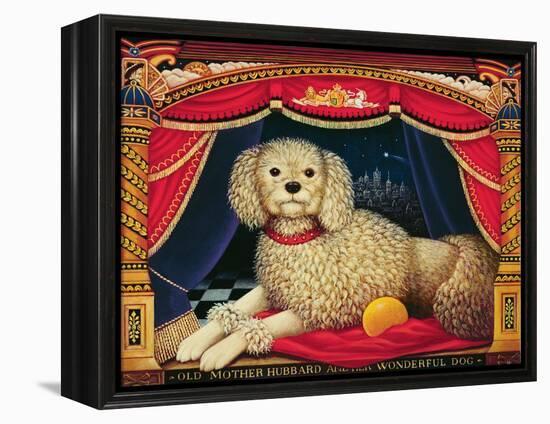 Old Mother Hubbard's Wonderful Dog, 1998-Frances Broomfield-Framed Premier Image Canvas