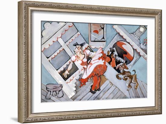 Old Mother Hubbard-Zelda Fitzgerald-Framed Art Print