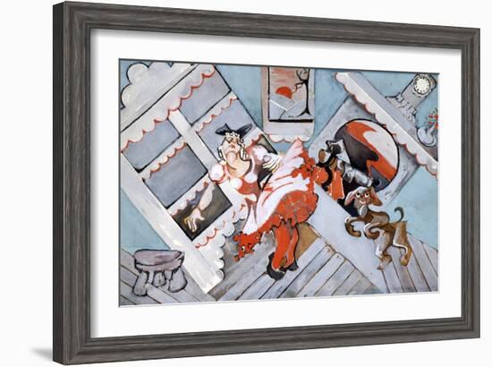 Old Mother Hubbard-Zelda Fitzgerald-Framed Art Print