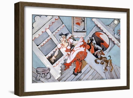 Old Mother Hubbard-Zelda Fitzgerald-Framed Art Print