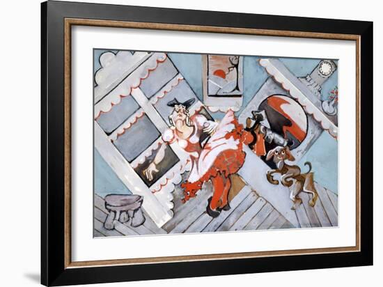 Old Mother Hubbard-Zelda Fitzgerald-Framed Art Print