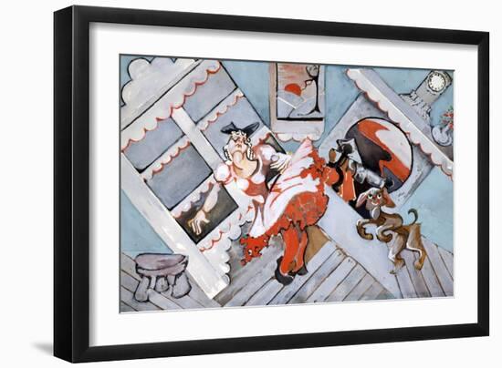 Old Mother Hubbard-Zelda Fitzgerald-Framed Art Print