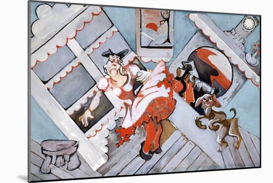 Old Mother Hubbard-Zelda Fitzgerald-Mounted Art Print