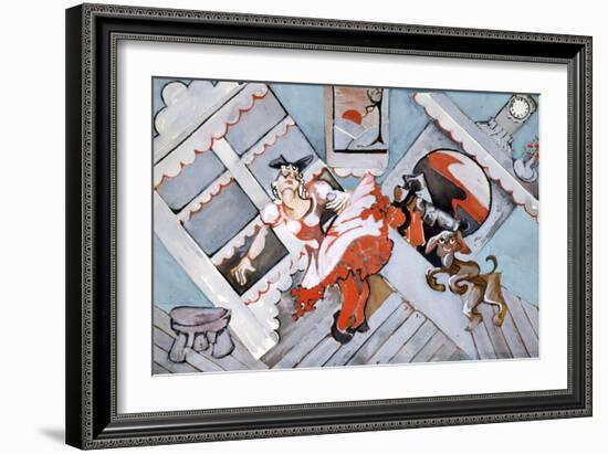 Old Mother Hubbard-Zelda Fitzgerald-Framed Art Print