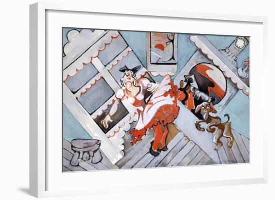 Old Mother Hubbard-Zelda Fitzgerald-Framed Art Print