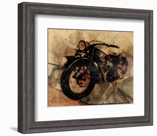 Old Motorcycle-Irena Orlov-Framed Premium Giclee Print