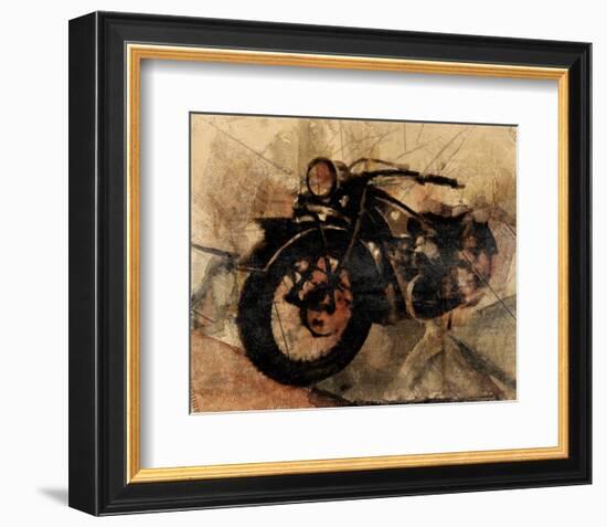 Old Motorcycle-Irena Orlov-Framed Premium Giclee Print