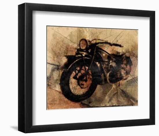 Old Motorcycle-Irena Orlov-Framed Premium Giclee Print