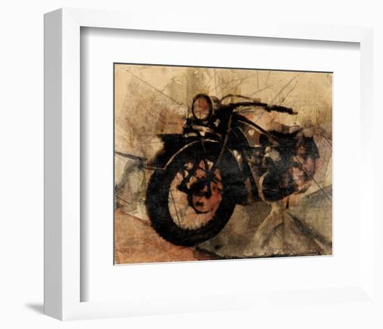 Old Motorcycle-Irena Orlov-Framed Premium Giclee Print