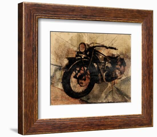 Old Motorcycle-Irena Orlov-Framed Art Print