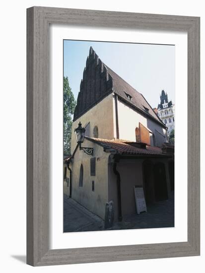 Old-New Synagogue (13th Century)-null-Framed Photographic Print