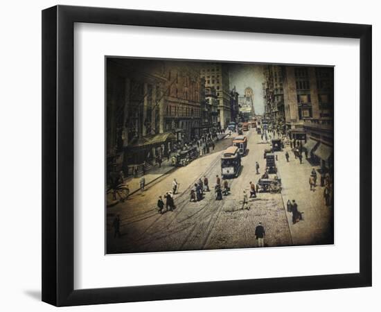 Old New York-Dawne Polis-Framed Art Print