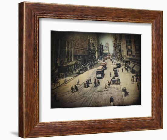 Old New York-Dawne Polis-Framed Art Print