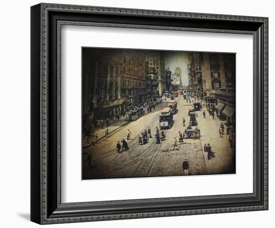 Old New York-Dawne Polis-Framed Art Print