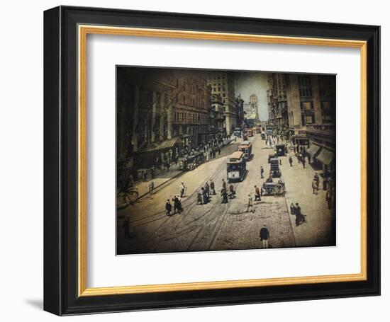 Old New York-Dawne Polis-Framed Art Print