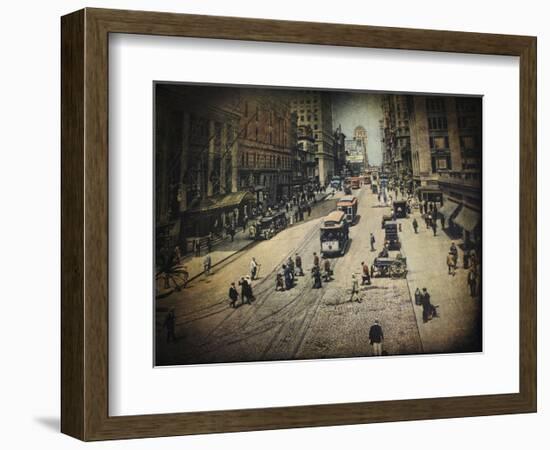 Old New York-Dawne Polis-Framed Art Print