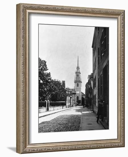 Old North Church in Boston-null-Framed Photographic Print