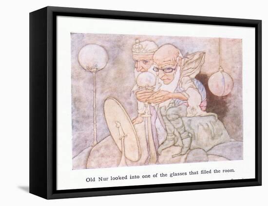 Old Nur Looked into One of the Glasses-Charles Robinson-Framed Premier Image Canvas