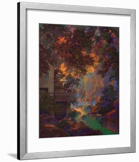 Old Oak Glen-Maxfield Parrish-Framed Art Print