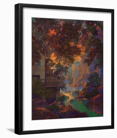 Old Oak Glen-Maxfield Parrish-Framed Art Print