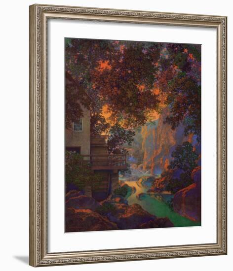 Old Oak Glen-Maxfield Parrish-Framed Art Print