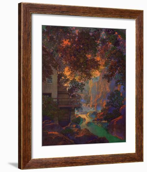 Old Oak Glen-Maxfield Parrish-Framed Art Print