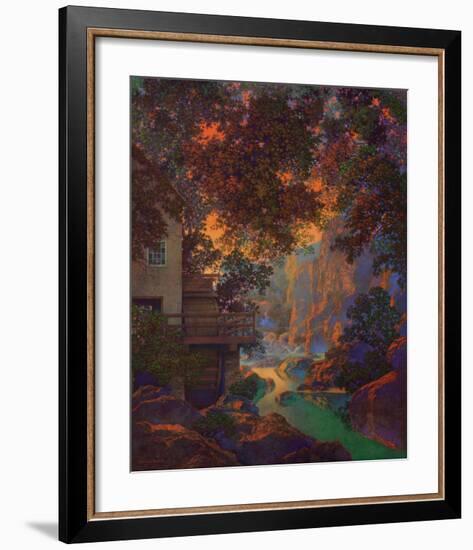 Old Oak Glen-Maxfield Parrish-Framed Art Print