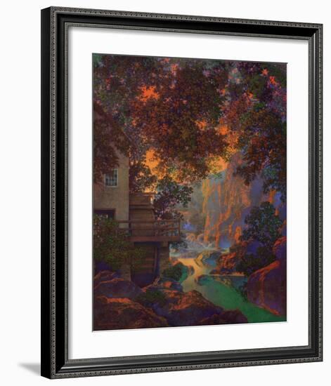 Old Oak Glen-Maxfield Parrish-Framed Art Print