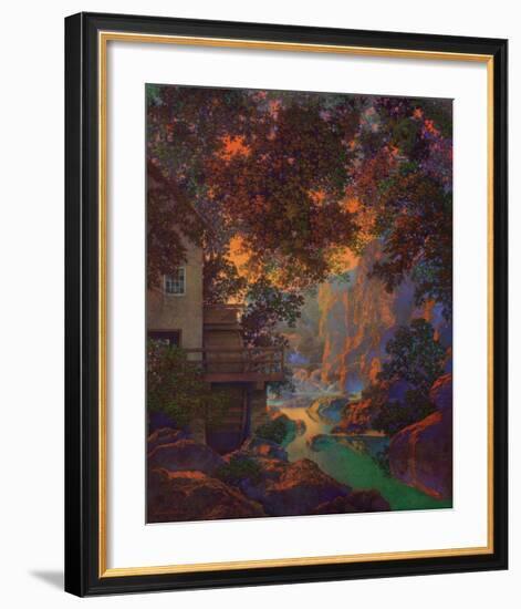 Old Oak Glen-Maxfield Parrish-Framed Art Print