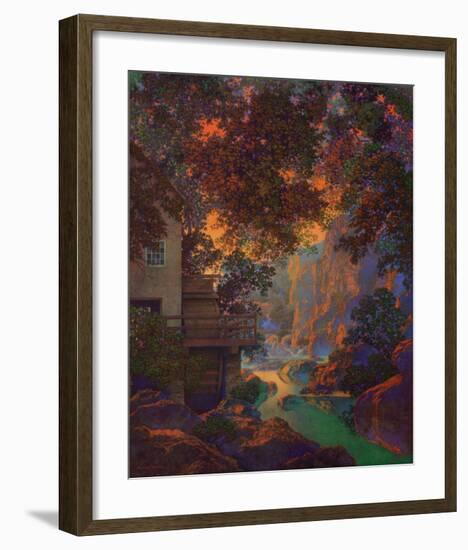 Old Oak Glen-Maxfield Parrish-Framed Art Print