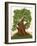 Old Oak Tree-Milovelen-Framed Art Print