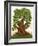 Old Oak Tree-Milovelen-Framed Art Print