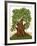 Old Oak Tree-Milovelen-Framed Art Print