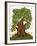 Old Oak Tree-Milovelen-Framed Art Print